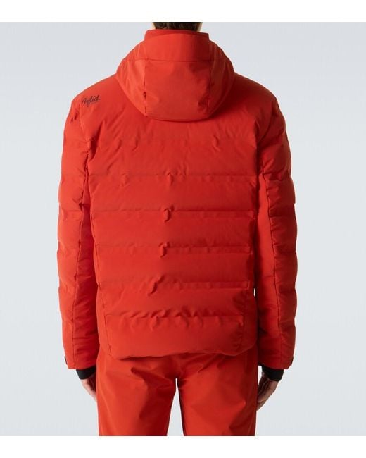 Giacca Da Sci Nuke Suit di Aztech Mountain in Red da Uomo