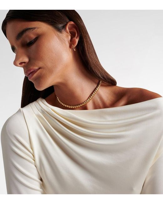 Choker Sculpted Cable di David Yurman in Metallic