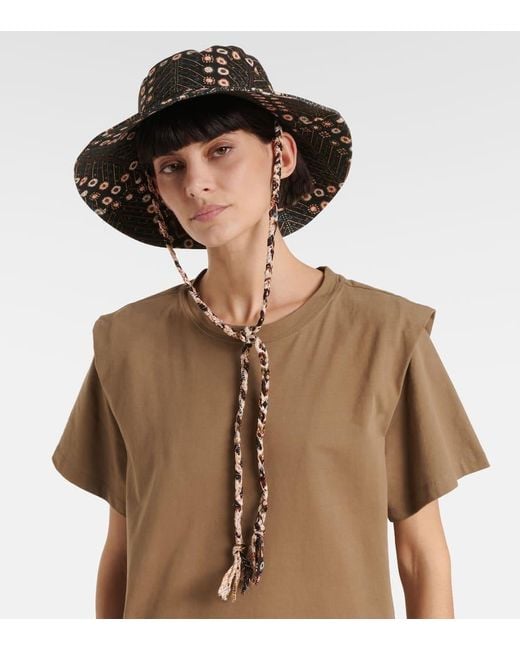 Isabel Marant Black Hut Delya Aus Denim