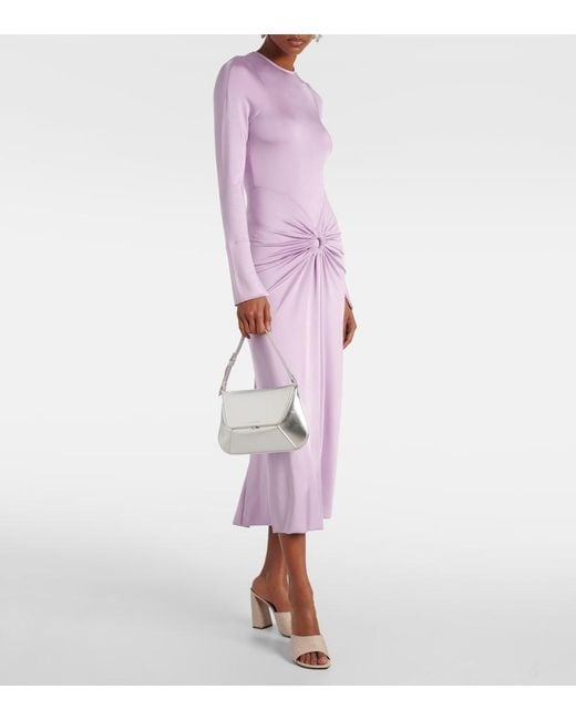 AMINA MUADDI Pink Brigitte Slipper 95 Mules