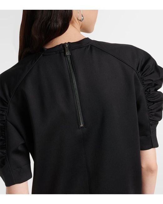 Camiseta Mantide De Jersey Con Logo Max Mara de color Black
