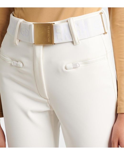 Goldbergh White Paris Stirrup Ski Pants