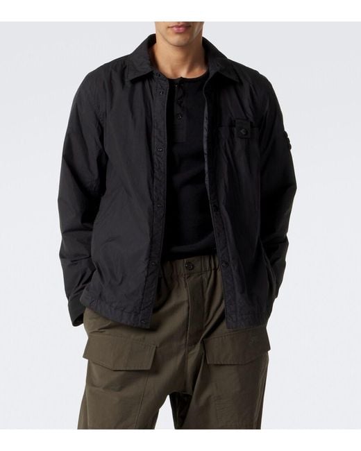 Stone Island Black Compass Jacket for men