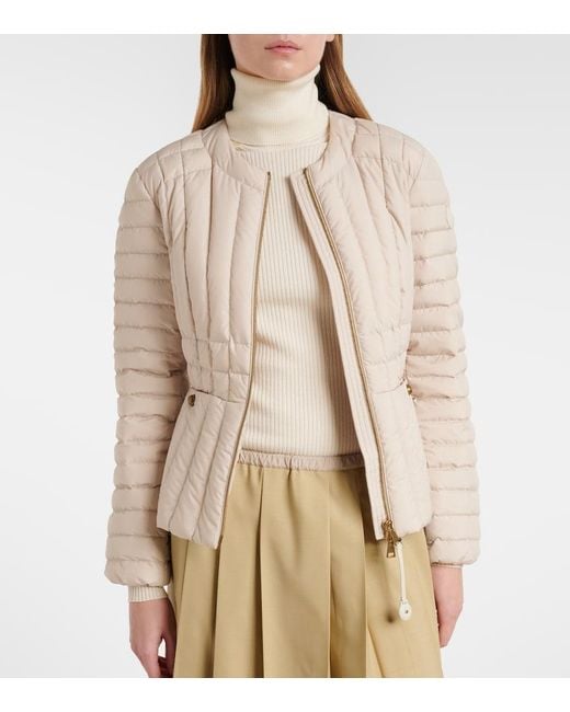 Moncler Natural Menthe Down Jacket