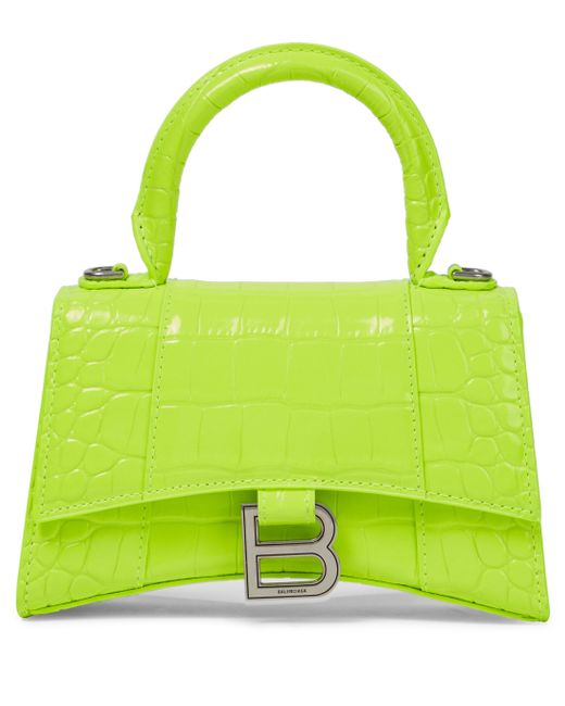 balenciaga yellow bag