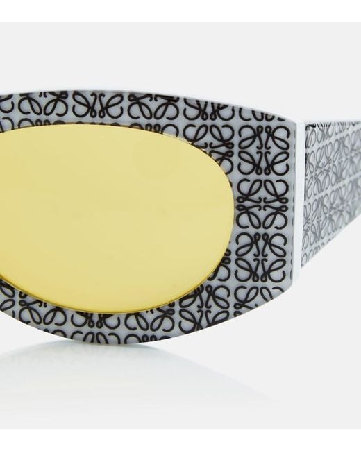 Loewe Black Nature Oval Sunglasses