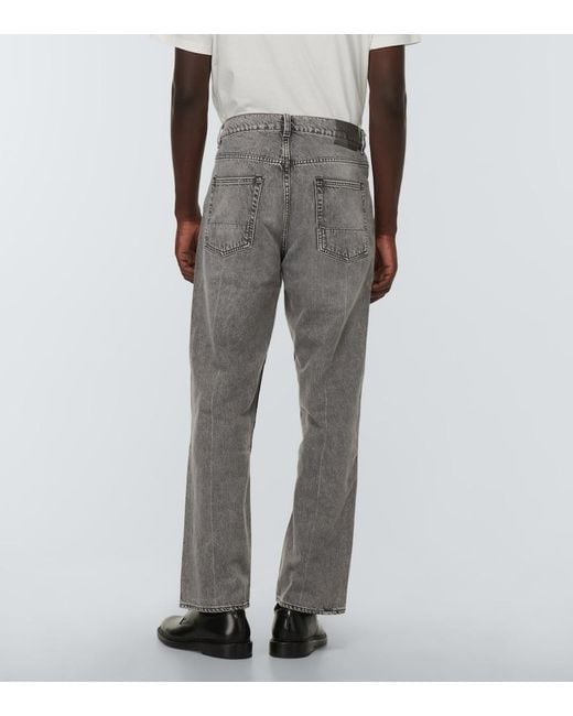 Our Legacy Gray Extended Third Cut Straight Jeans for men