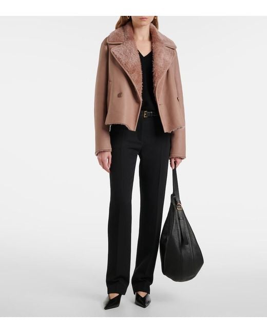 Joseph Natural Rousse Shearling Jacket