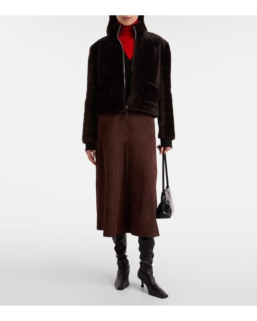 Proenza Schouler Black Label Scarlett Shearling Jacket