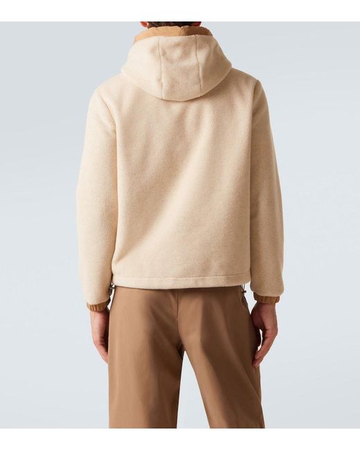 Sweat-Shirt A Capuche Moncler pour homme en coloris Natural