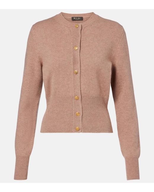 Loro Piana Natural Rose Island Cashmere And Linen Sweater
