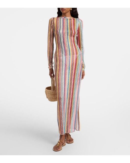 Pareo En Zigzag Missoni de color Multicolor