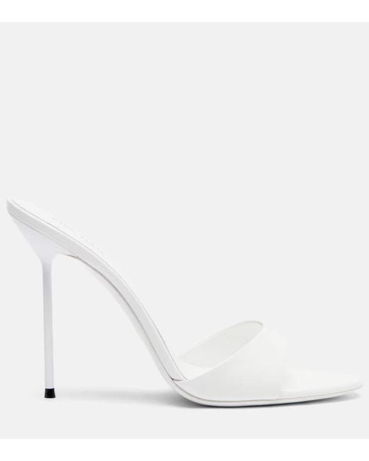 Mules Lidia 105 di Paris Texas in White