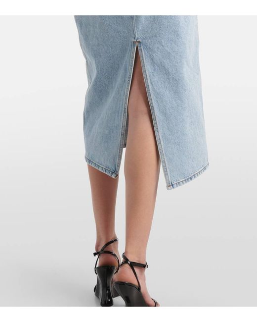 Magda Butrym Blue Jeansrock