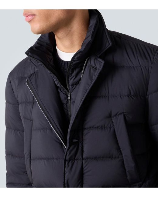 Herno Blue Il Cappotto Down Coat for men