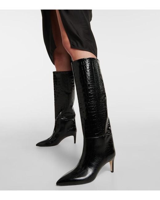 Paris Texas Black Boot Stiletto 60
