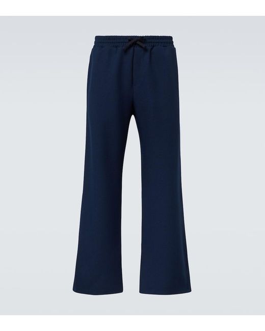 Valentino Blue Vlogo Sweatpants for men