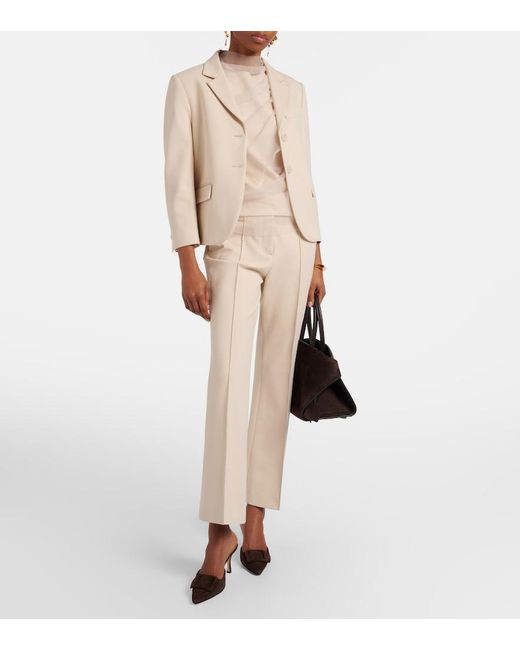 Dorothee Schumacher Natural Emotional Essence Cropped Blazer