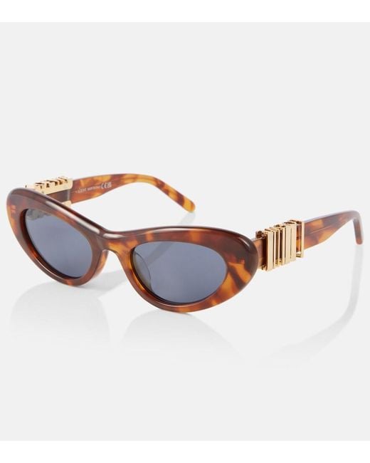 Loewe Blue Slim Cat-Eye Sunglasses