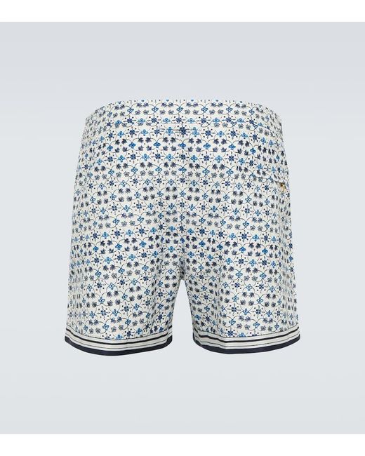Orlebar Brown Bedruckte Shorts in Blue für Herren