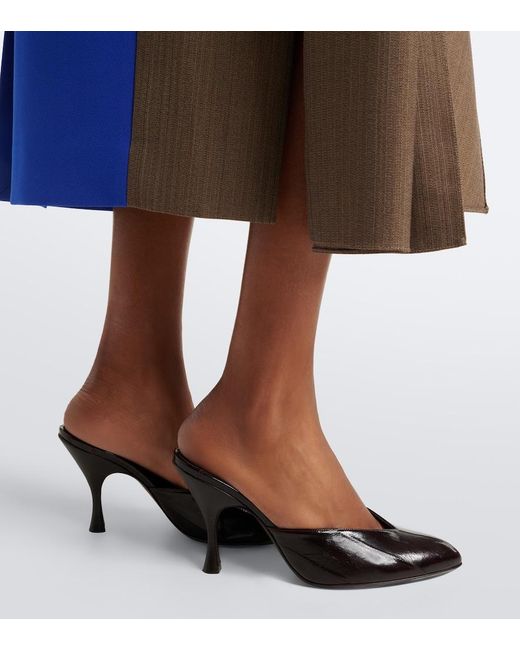 Herbert Levine Multicolor Sitting Pretty Leather Mules