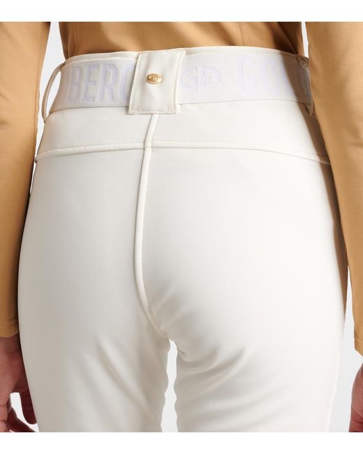Goldbergh White Paris Stirrup Ski Pants