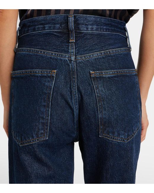 Agolde Blue '90S Straight Jeans