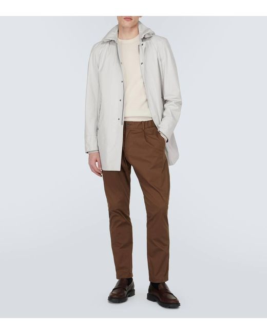 Herno Laminar Raincoat in White for Men Lyst