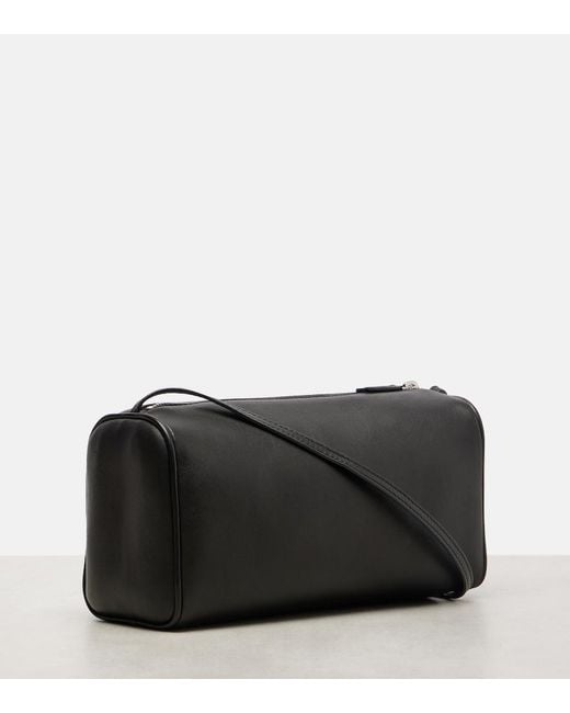 The Row Black '90S Leather Crossbody Bag