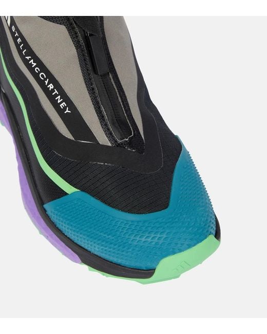 Adidas By Stella McCartney Blue X Terrex Free Hiker High-Top Sneakers