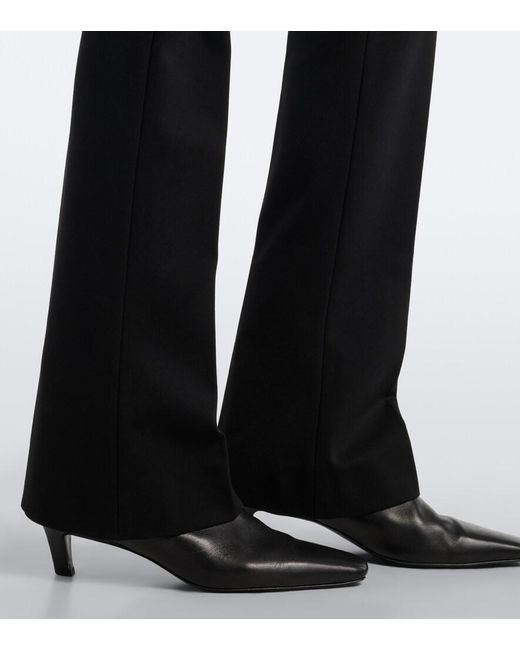 Dorothee Schumacher Black Emotional Essence Jersey Flared Pants