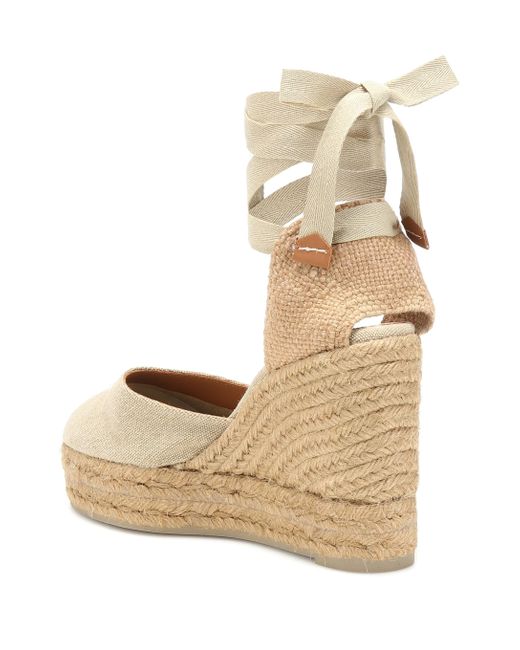 carina canvas wedge