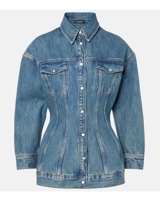 Wardrobe NYC Blue Denim Jacket