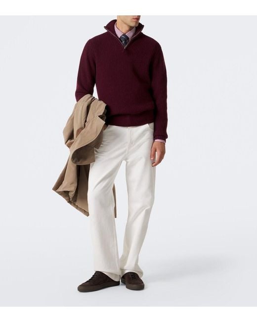 Common Projects Brown Achilles Suede Sneakers for men