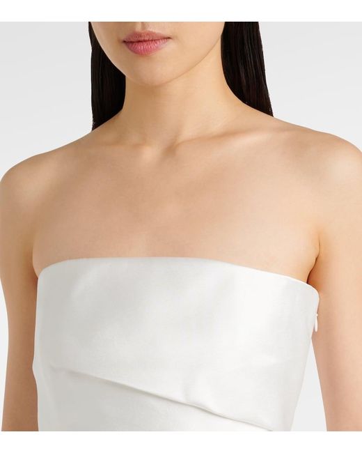 pearl mini bridal dress White Pearl Mini Dress