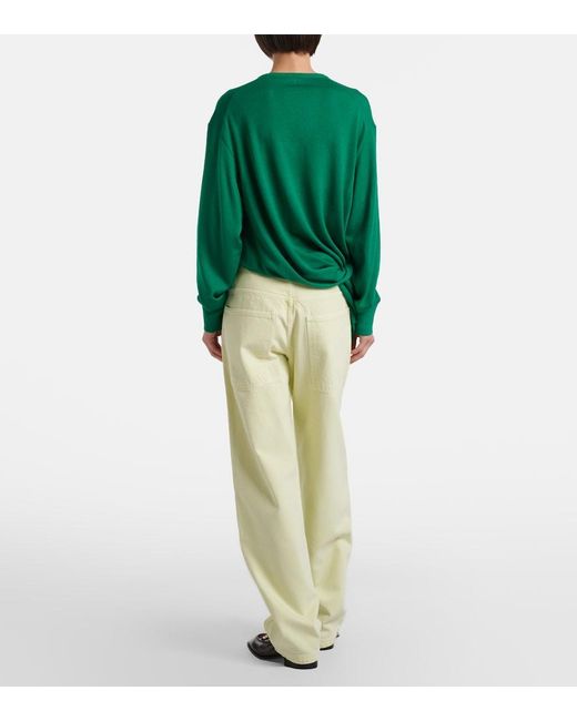Agolde Natural Laria Pieced Tapered Jeans