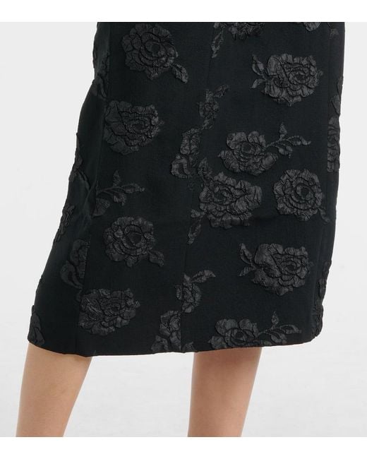Abito Midi di ROTATE BIRGER CHRISTENSEN in Black