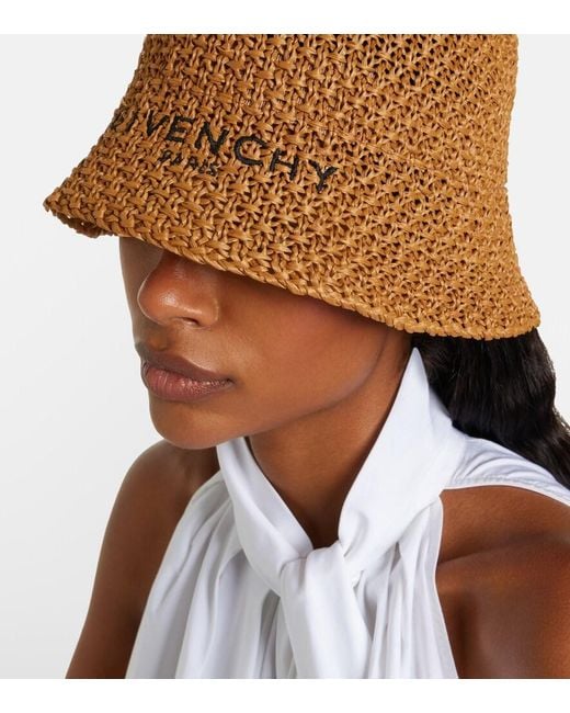 Givenchy Brown Hut Aus Einem Baumwollgemisch