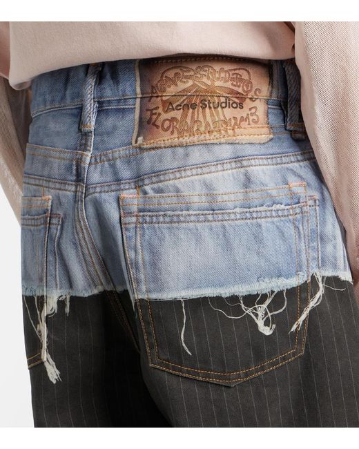 Jean Ample 1981 Acne en coloris Black