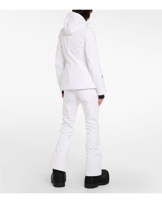 Women's Skiwear - 3b Sports Icon Ski Hourglass Parka in White