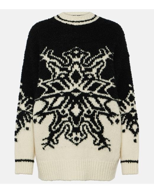 Bogner Black Janita Wool-blend Sweater