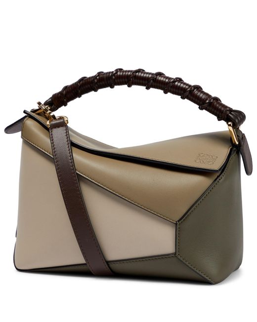 Loewe Puzzle Edge Small Leather Shoulder Bag | Lyst