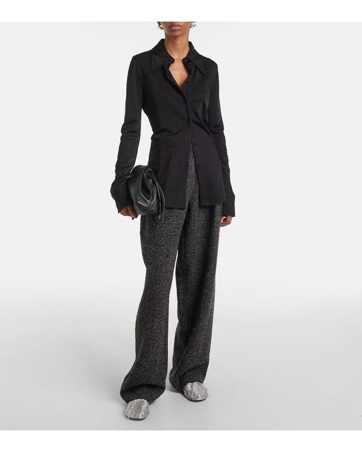 Proenza Schouler White Glove Mesh Mary Jane Flats