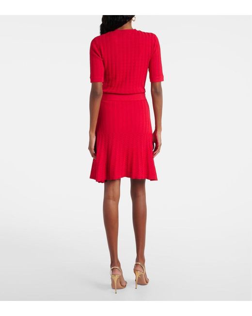 Rebecca Vallance Red Lucy Mini Dress