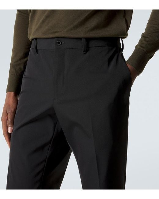 Prada Black Technical Straight Pants for men