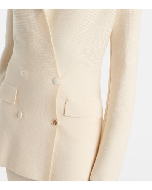 Gabriela Hearst Natural Bowen Wool Blazer