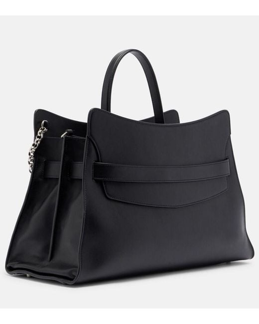 Shopper Locke Medium di McQueen in Black