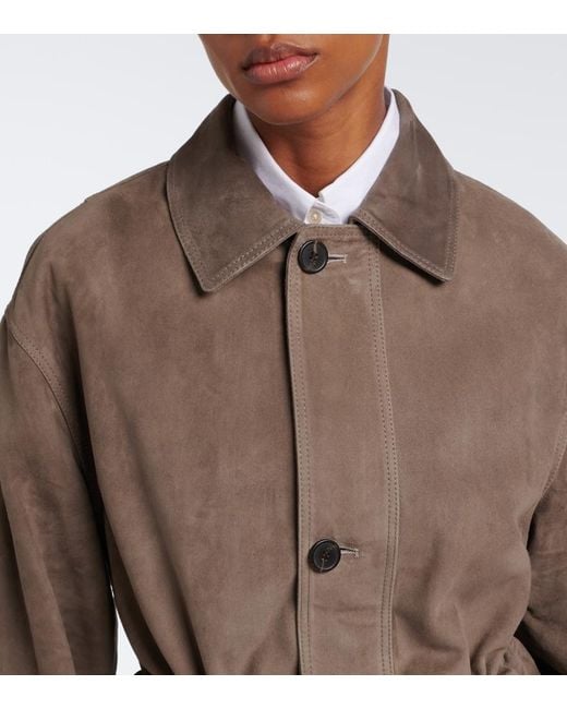 Arma Brown Maeve Suede Jacket