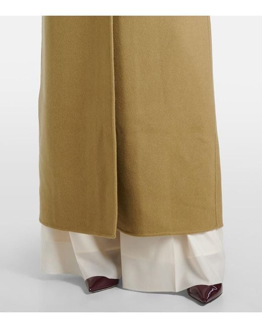 Manteau Zahra En Laine Et Cachemire Melanges TOVE en coloris Natural