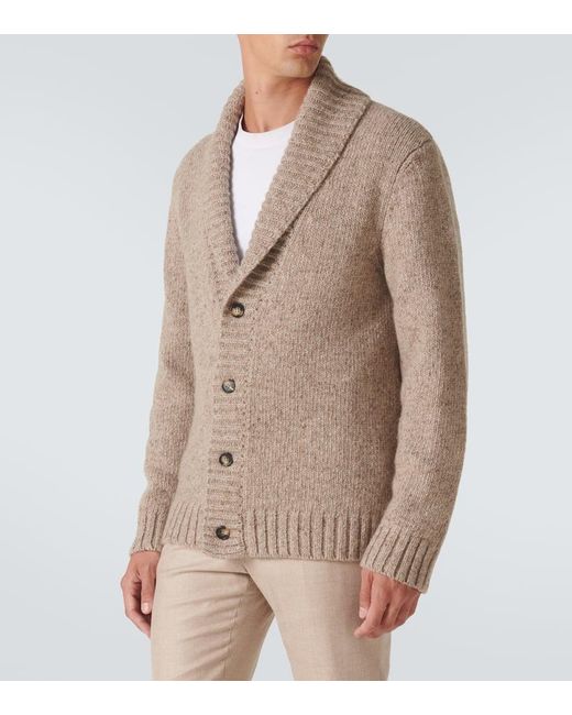 Cardigan De Cachemir Gabriela Hearst de hombre de color Natural
